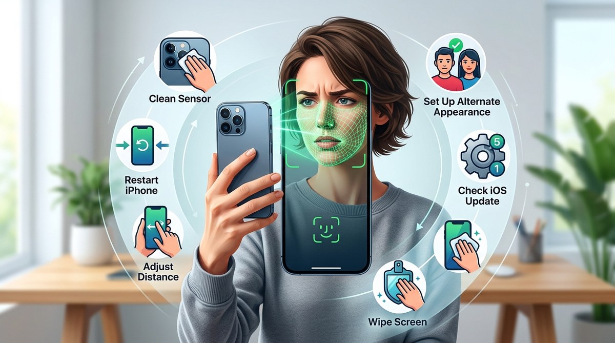 7 Quick Fixes for iPhone Face ID Not Working