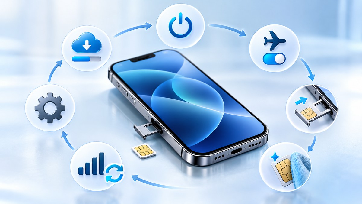 7 Steps to Fix iPhone Not Detecting Your SIM Card