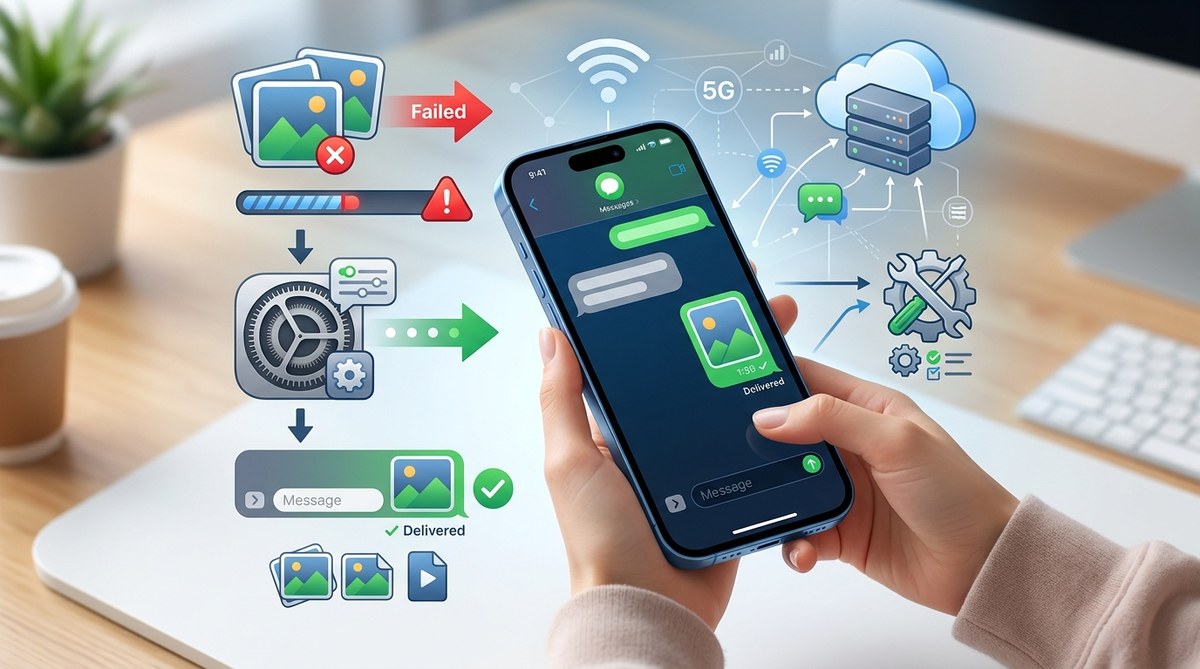 How to Fix iPhone Not Sending Photos or Videos in Messages (2026 Guide)